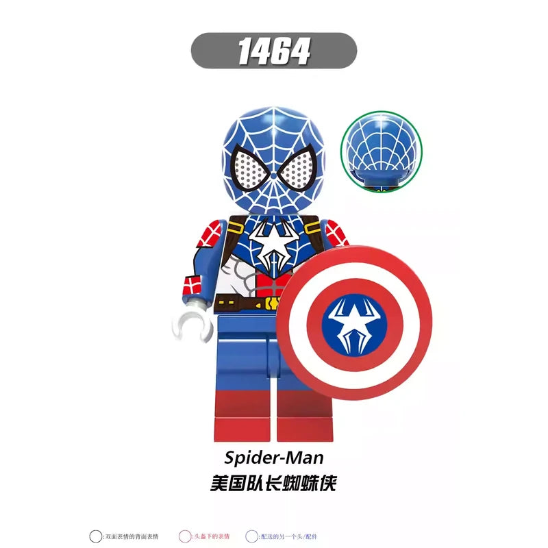 Spider-man 1464 Minifigures Marvel Minifigure