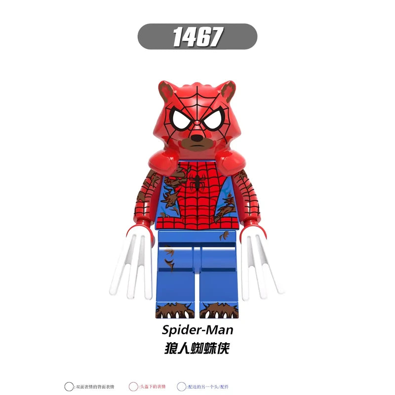 Spider-man 1467 Minifigures Marvel Minifigure