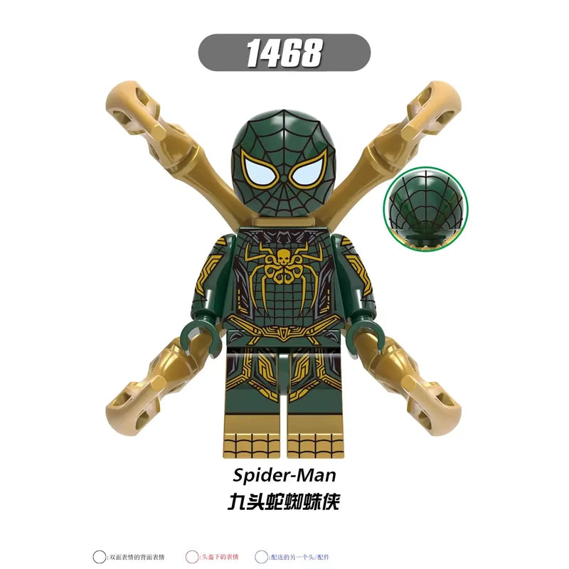 Spider-man 1468 Minifigures Marvel Minifigure