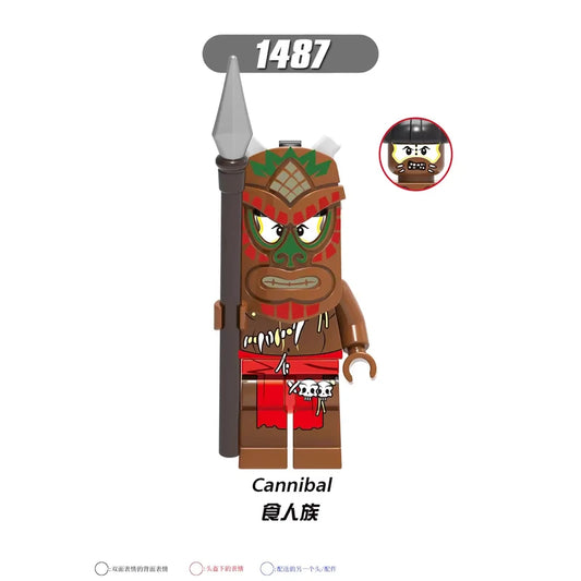 Cannibal Minifigures 1487 Other Minifigure