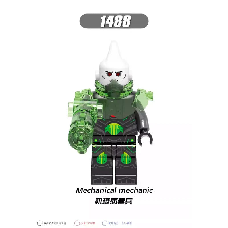 Mechanical Mechanic Minifigures 1488 Other Minifigure