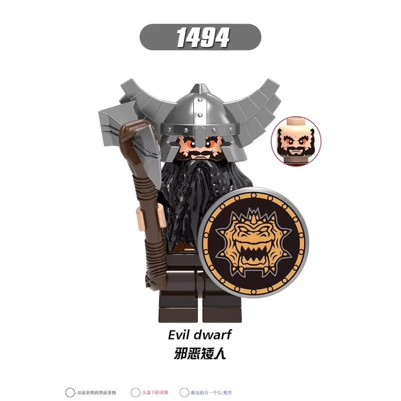 Evil Dwarf Minifigures 1494 Other Minifigure