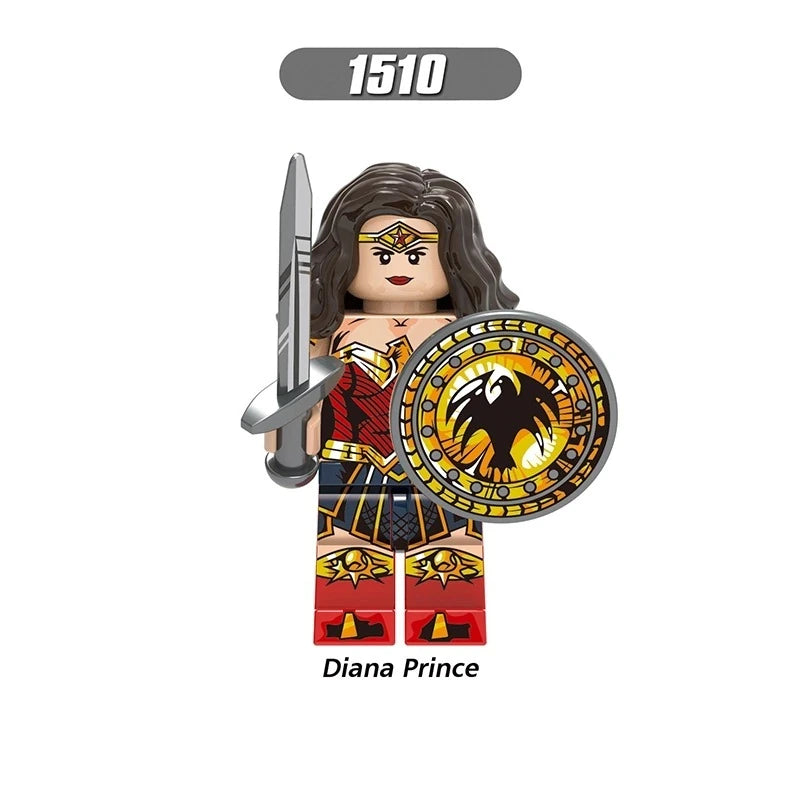 Diana Prince Minifigures 1510 DC MiniFigure
