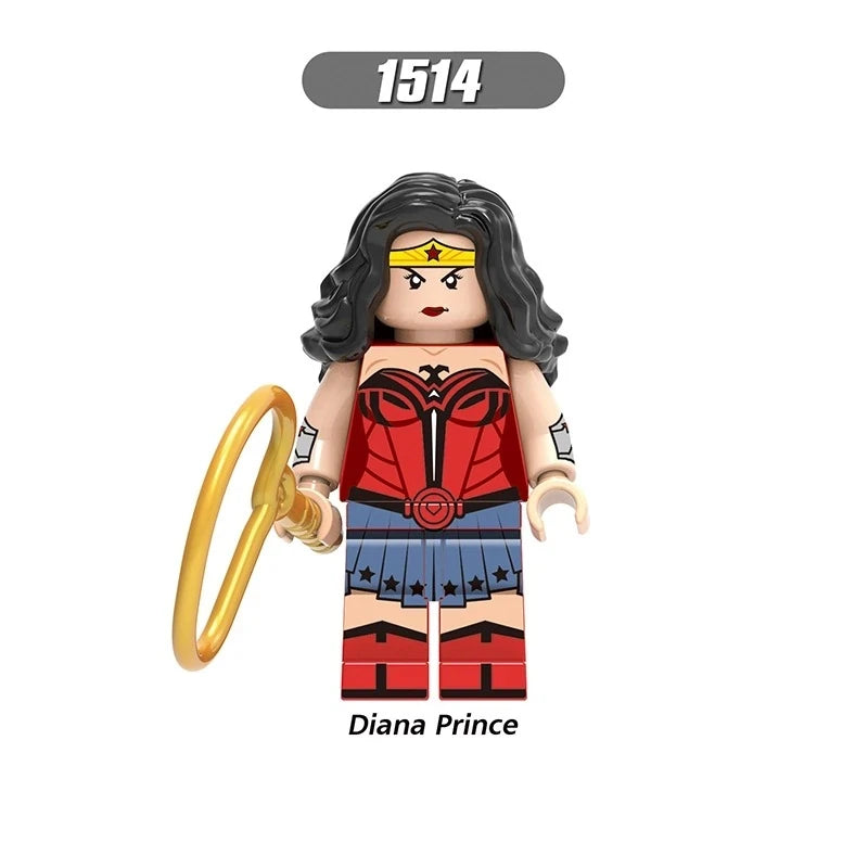 Diana Prince Minifigures 1514 DC MiniFigure
