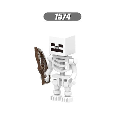 Minecraft Skeleton Minifigures 1574 Minecraft MiniFigure