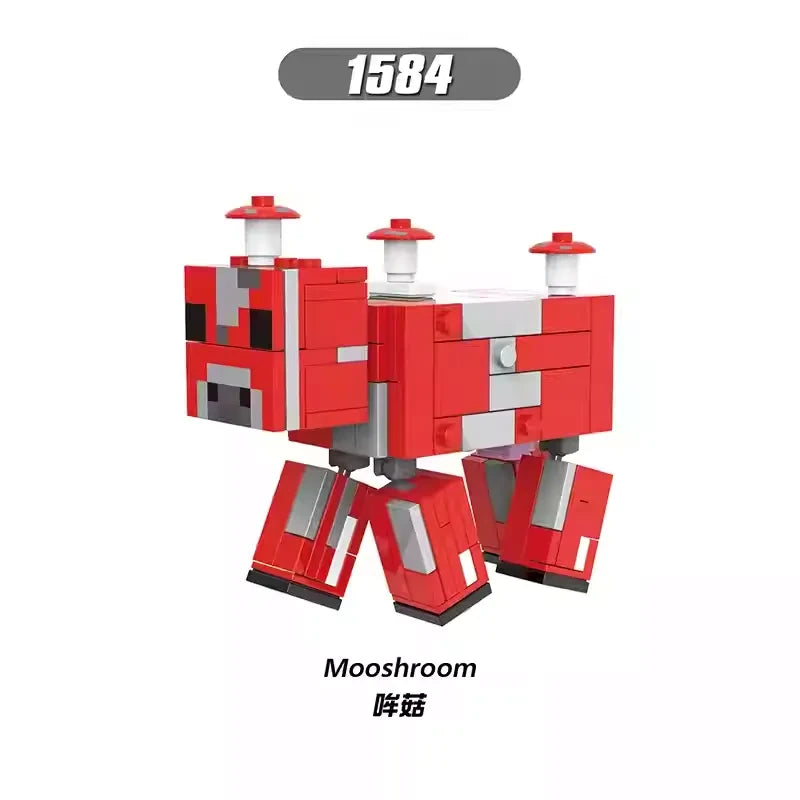 Mooshroom Minifigures 1584 Minecraft MiniFigure