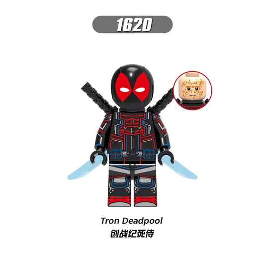 Tron Deadpool 1620 Minifigures Marvel Minifigure