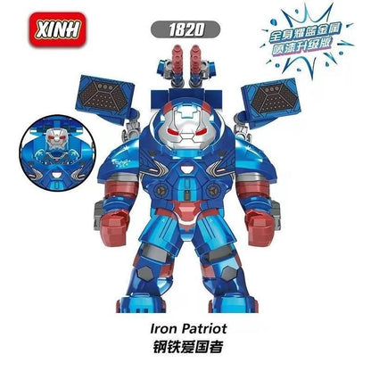 Iron Patriot Minifigures 1820 Marvel MiniFigure