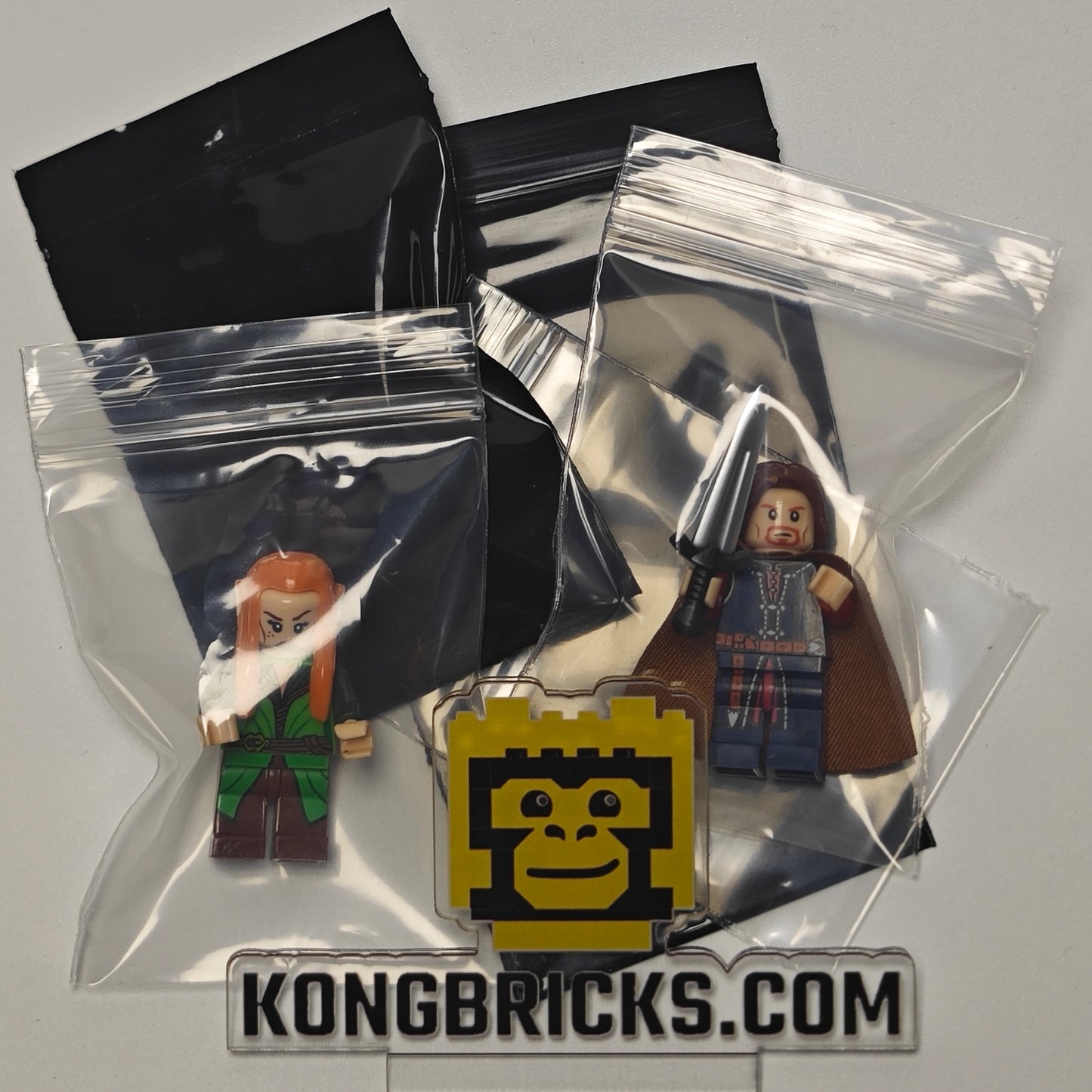 Minifigure poly bag