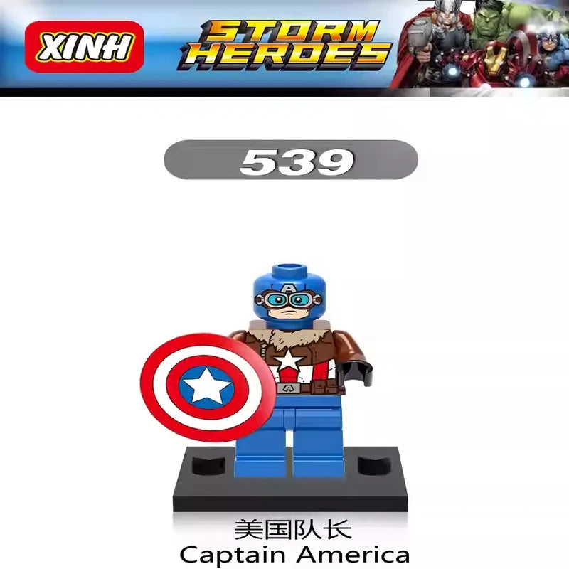 Captain America Minifigures 539 Marvel MiniFigure