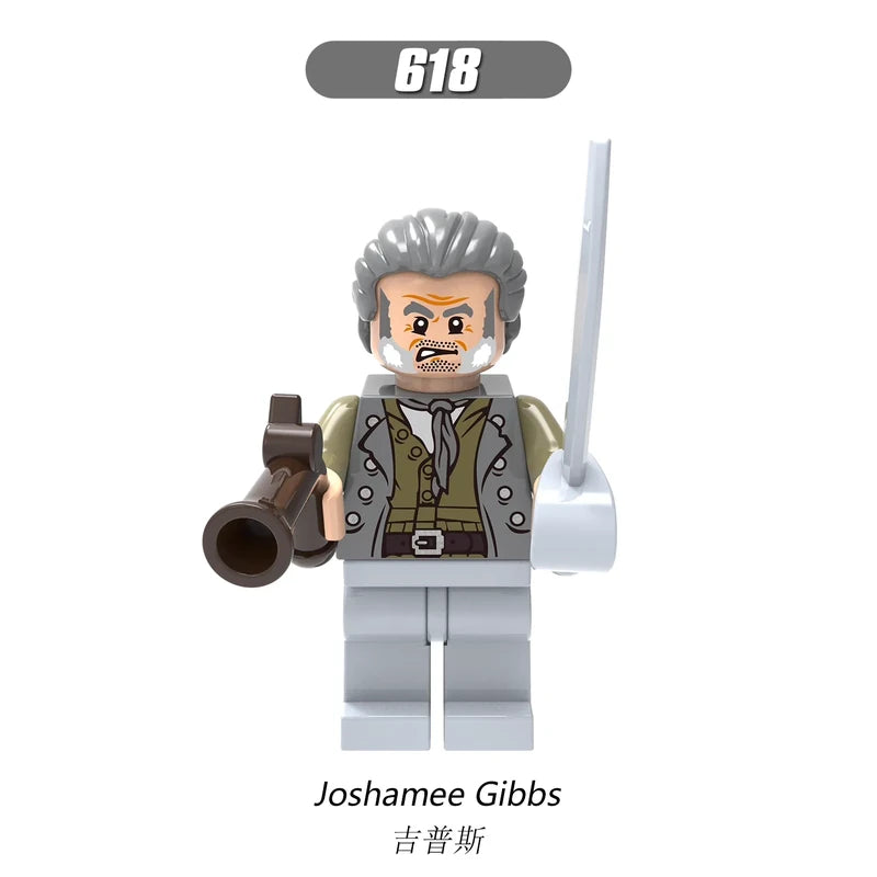 Joshamee Gibbs Minifigures 618 Pirates of the Caribbean MiniFigure