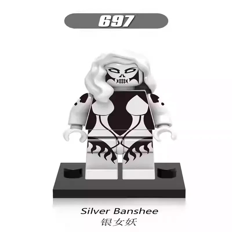 Silver Banshee Minifigures 697 DC MiniFigure