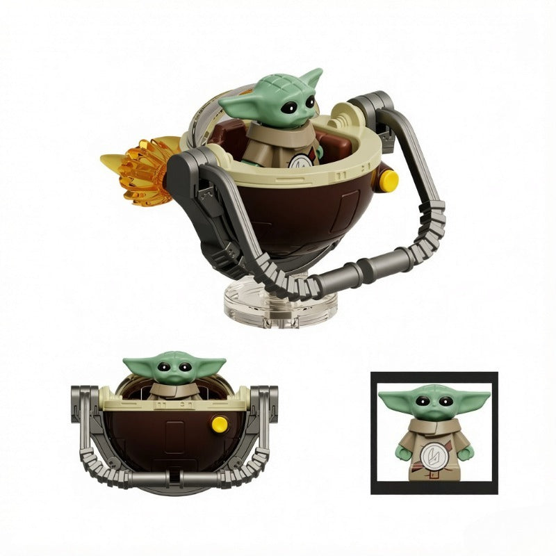 Star Wars Yoda Collectible Movie Minifigure Figure Code 6b012