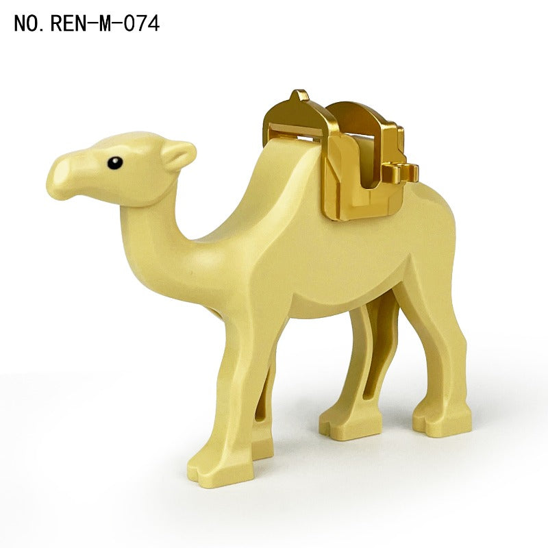 Arabian Desert Camel Wildlife Minifigure Sand Color Variant 76907