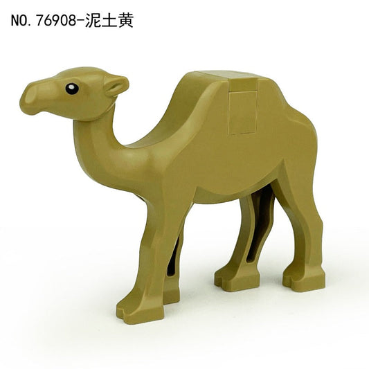 Middle Eastern Desert Camel Wildlife Minifigure Earthy Yellow Shade 76908