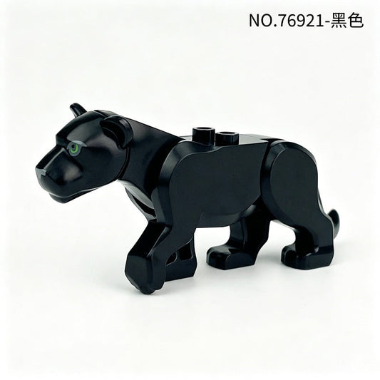 Tropical Forest Black Jaguar Wildlife Block Minifigure Variant 76921