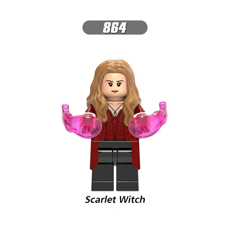 Scarlet Witch Minifigures 864 Marvel MiniFigure