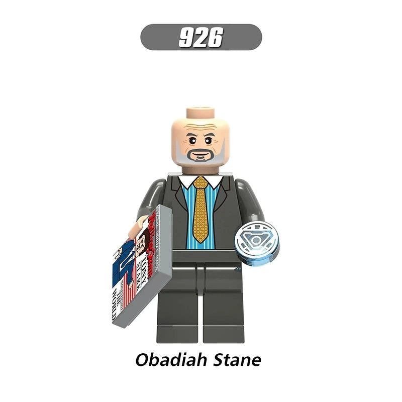 Obadiah Stane Minifigures 926 Marvel MiniFigure