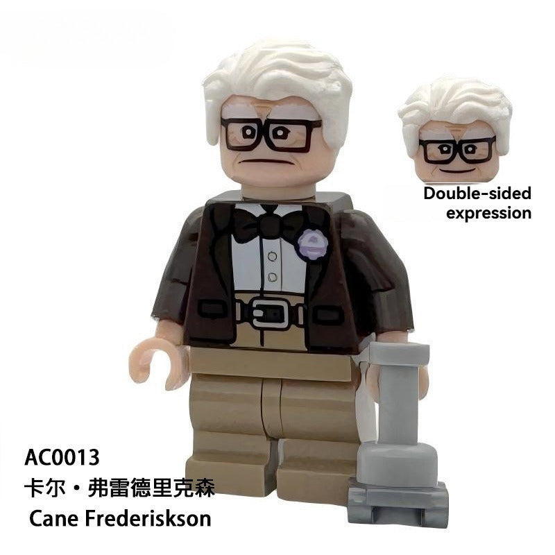 Up Animated Movie Character Minifigure Charles Frederiskson Single Figure AC0013
