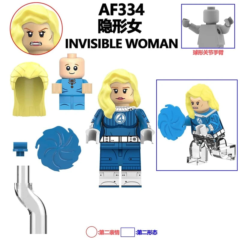 Invisible Woman First Steps Minifigure AF334