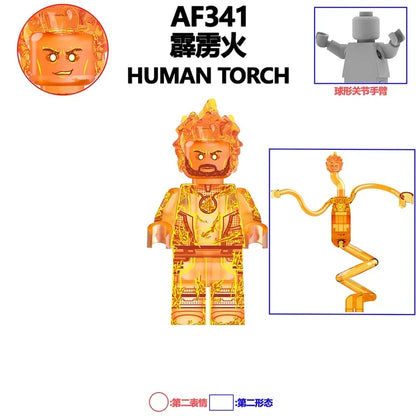 Human Torch Earth-838 Minifigure AF341