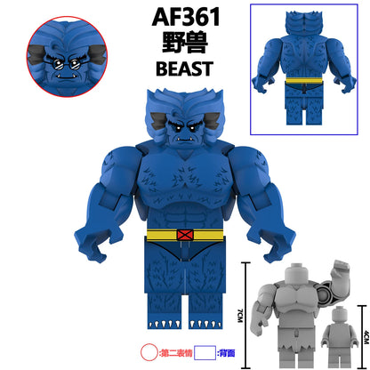 Big Minifigures - COMPOUND HULK / BEAST / THING / COLOSSUS Superheros Minifigure