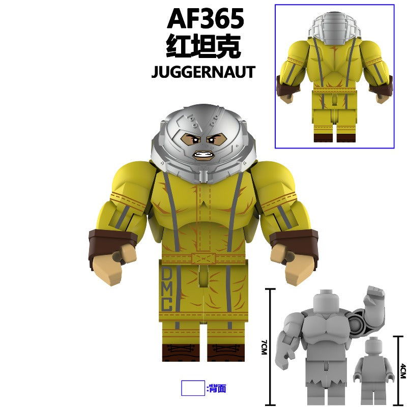 Marvel Villain Juggernaut Character Building Block Minifigure AF365