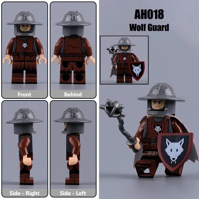 Wolf Guard Minifigures AH018 Castle MiniFigure