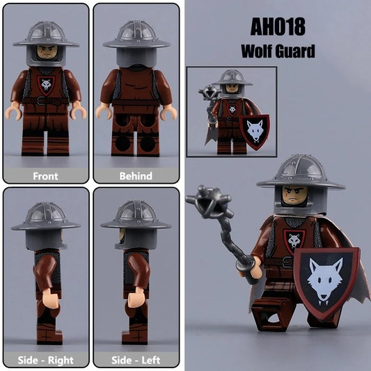 Wolf Guard Minifigures AH018 Castle MiniFigure