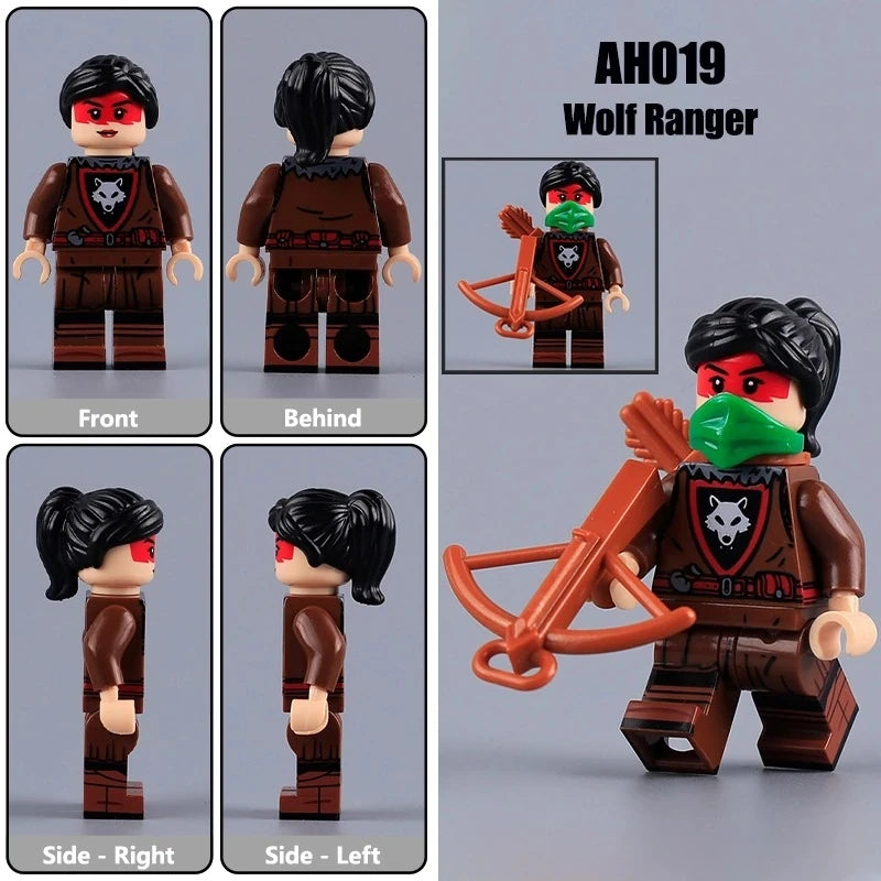 Wolf Ranger Minifigures AH019 Castle MiniFigure