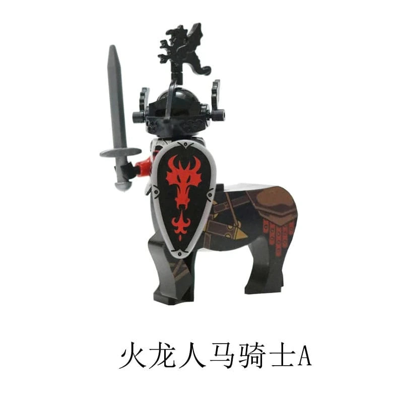 Red Centauri Knight Minifigure AX8801A