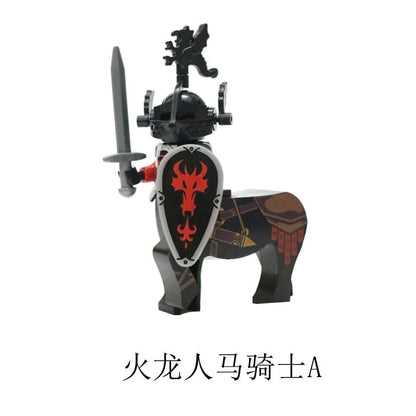 Red Centauri Knight Minifigure AX8801A