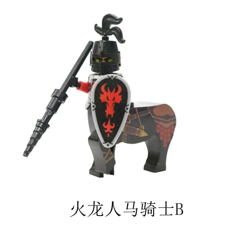 Red Centauri Knight Minifigure AX8801B