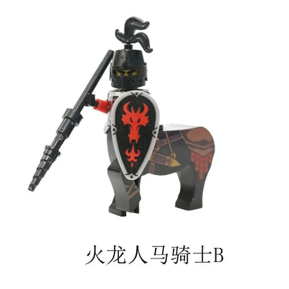 Red Centauri Knight Minifigure AX8801B