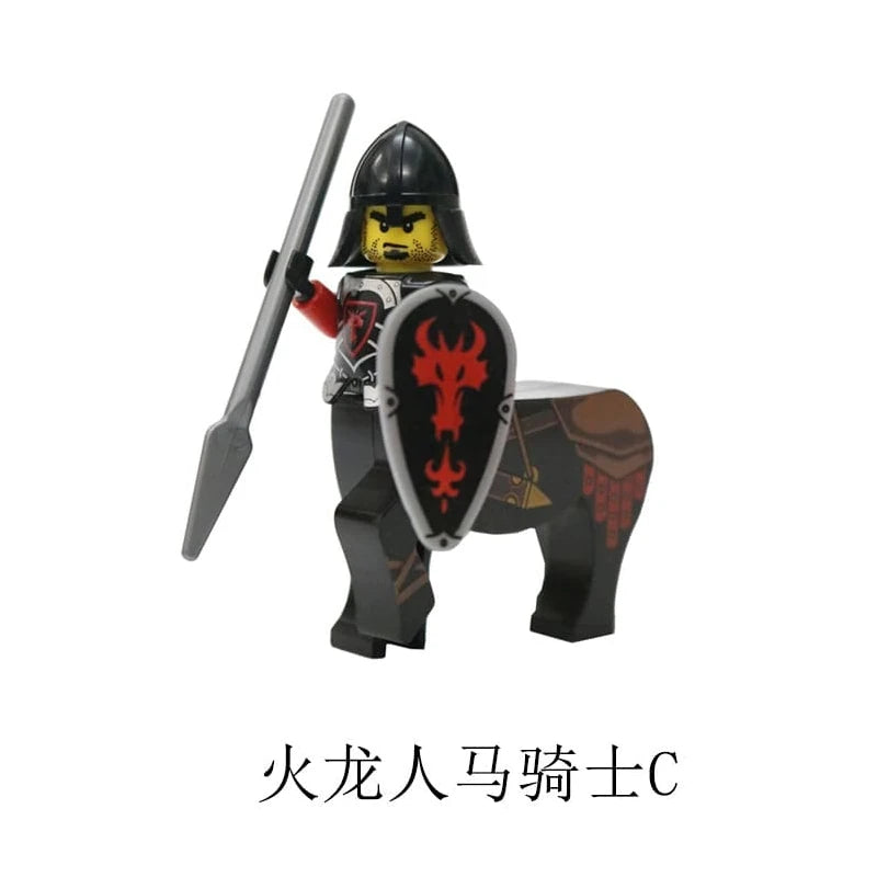 Red Centauri Knight Minifigure AX8801C