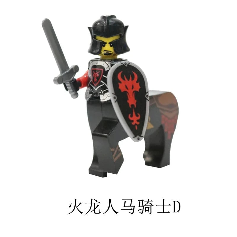 Red Centauri Knight Minifigure AX8801D