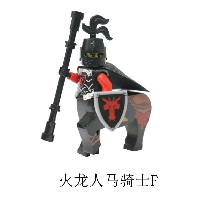 Red Centauri Knight Minifigure AX8801F