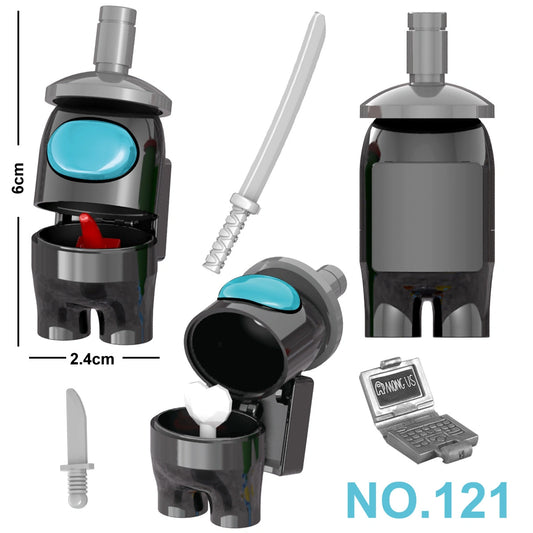 Among Us Character Minifigures NO.121 Compatible With Lego