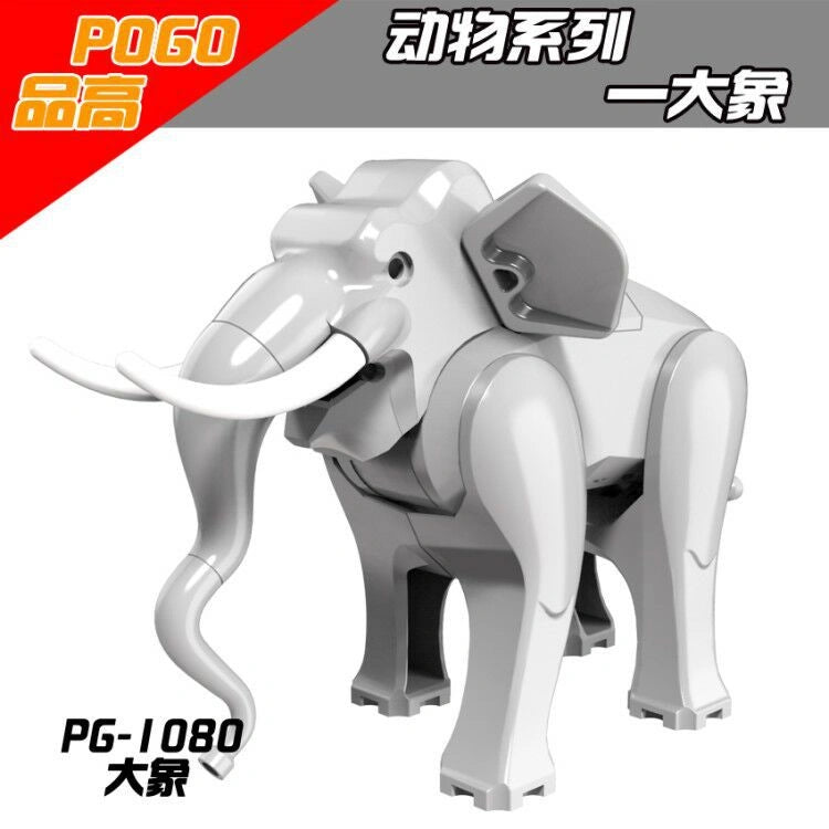 Elephant Minifigures PG-1080 Compatible With Lego