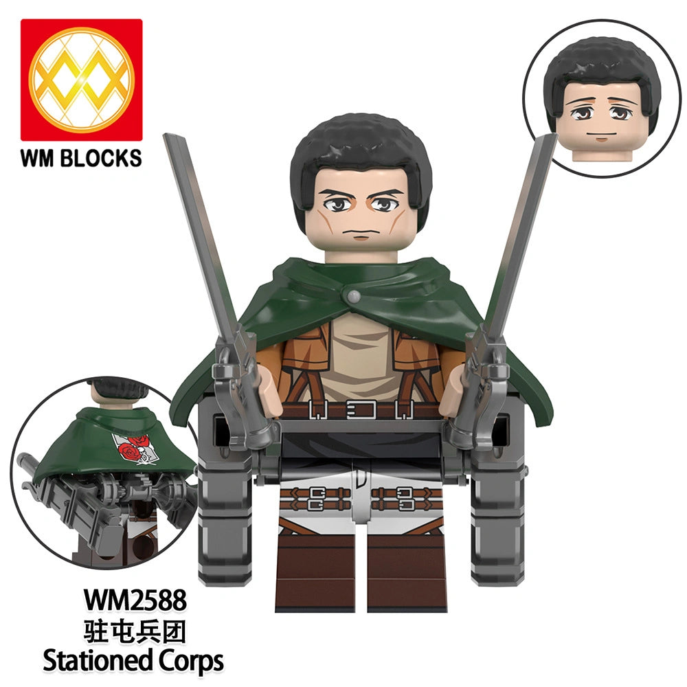 Stationed Corps Minifigures WM2588 Compatible With Lego