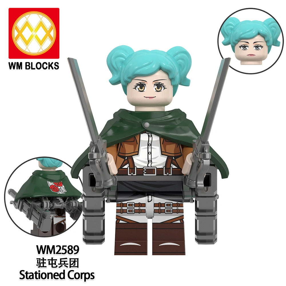Stationed Corps Minifigures WM2589 Compatible With Lego
