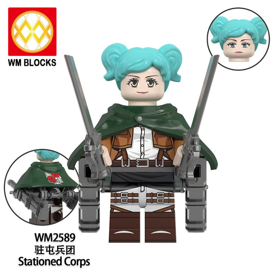 Stationed Corps Minifigures WM2589 Compatible With Lego