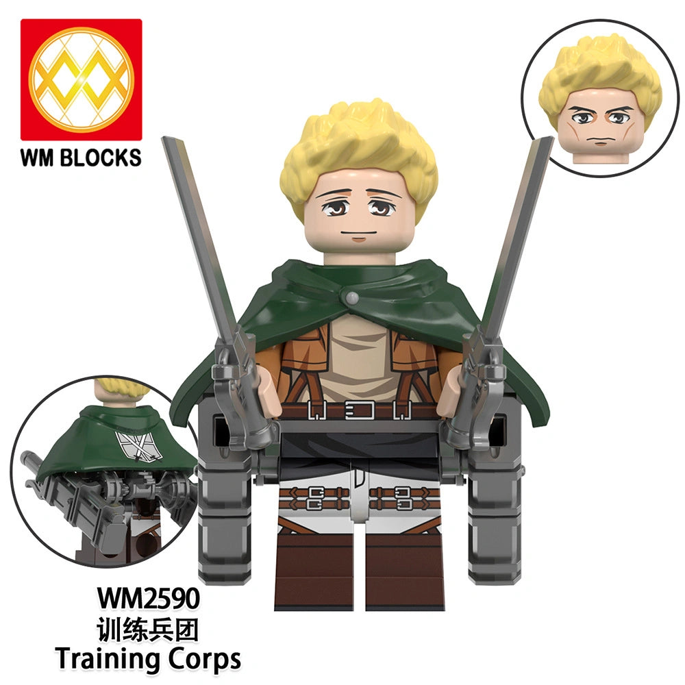 Training Corps Minifigures WM2590 Compatible With Lego