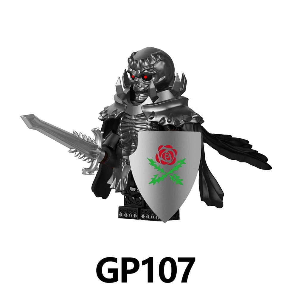 Skull Knight Minifigures GP107 Compatible With Lego