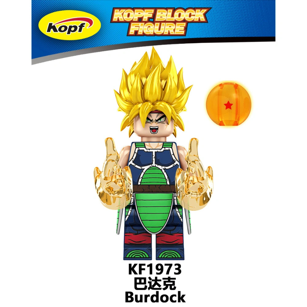 Bardock Minifigures KF1973 Compatible With Lego