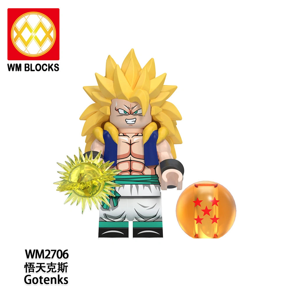 Gotenks Minifigures WM2706 Compatible With Lego
