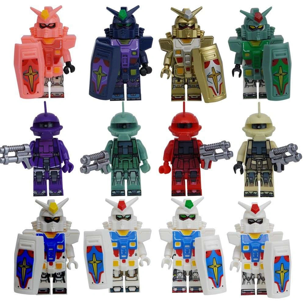 Gundam Minifigures J1119 Compatible With Lego