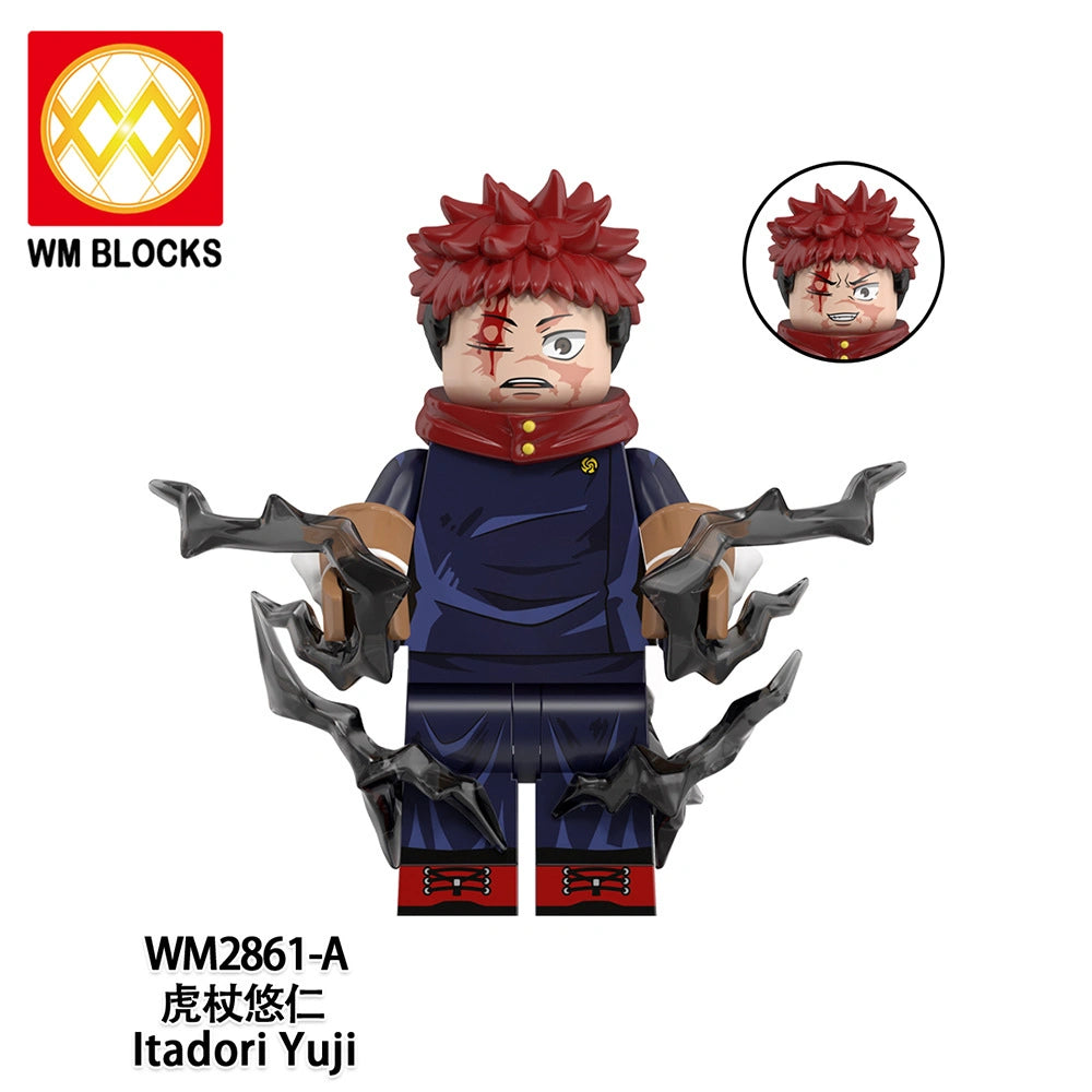 Itadori Yuji Minifigures WM2861-A Compatible With Lego