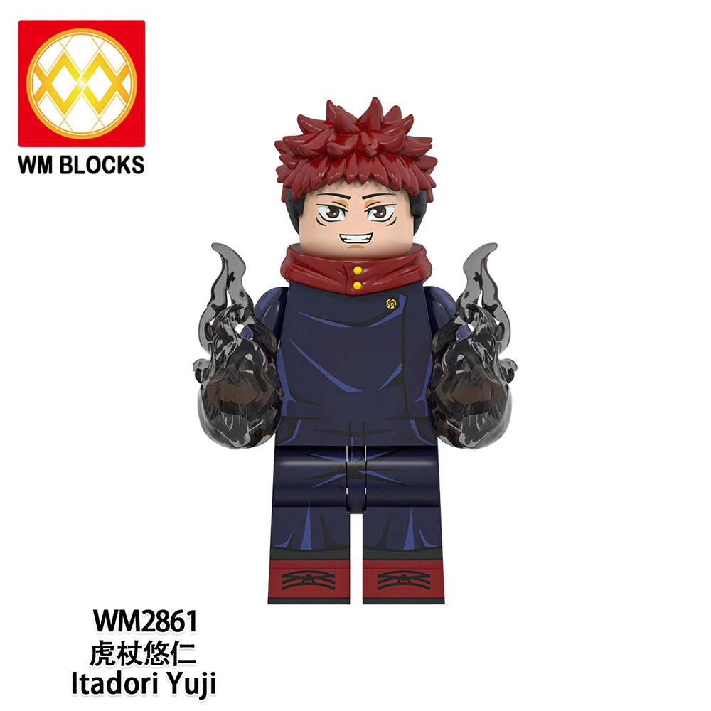 Itadori Yuji Minifigures WM2861 Compatible With Lego