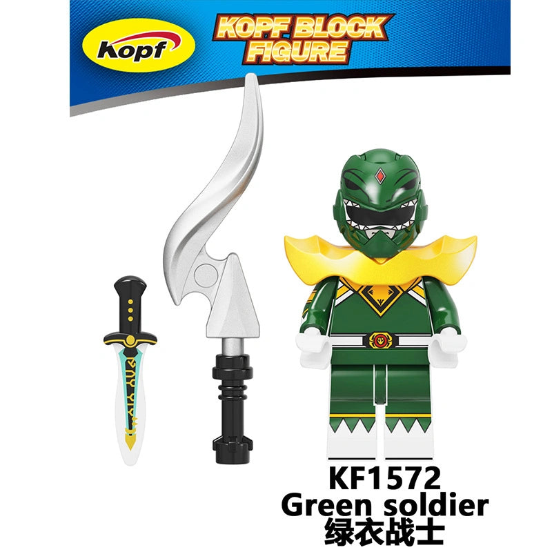 Green Ranger Minifigures KF1572 Compatible With Lego